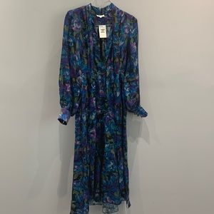 Beautiful satin floral dress